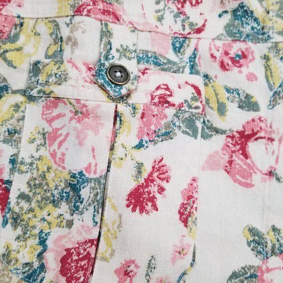 Vintage Norm Thompson Floral Blazer or Jacket - Made in India - XL - Picture 8 of 11